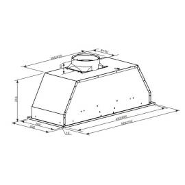 Встраиваемая вытяжка UM-52S, Варианты: Модель UМ-52S