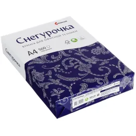 Бумага офисная "Снегурочка", 500 листов, А4, изображение 2