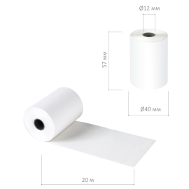 Чековая лента ТЕРМОБУМАГА 57 мм, изображение 3