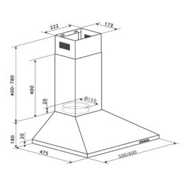Купольная вытяжка KВ-60S