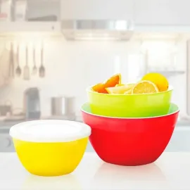 Набор мисок с крышками, 3 шт, изображение 6