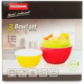 Набор мисок с крышками, 3 шт, изображение 8