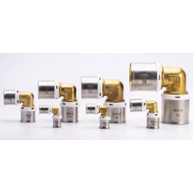 Соединитель пресс латунь Omni 20-20, изображение 4