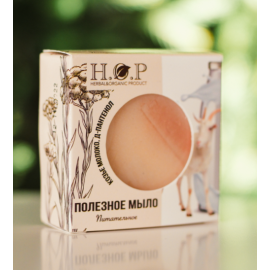 Полезное мыло С КОЗЬИМ МОЛОКОМ питательное, изображение 4