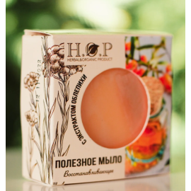 Полезное мыло С ОБЛЕПИХОЙ восстанавливающие, изображение 4
