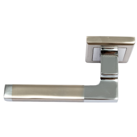 Ручка дверная Rucetti RAP 17-S SN/CP, изображение 2