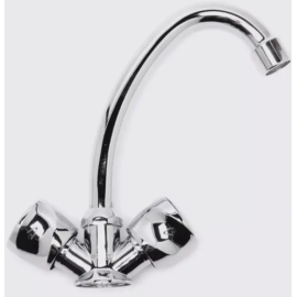 Смеситель для мойки aQuaDv, 0031-02 с большим изливом, Варианты: смеситель 0031-02, изображение 2