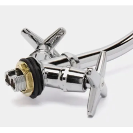 Смеситель для мойки, латунь 003-01 brass, Варианты: смеситель 003-01 brass, изображение 4