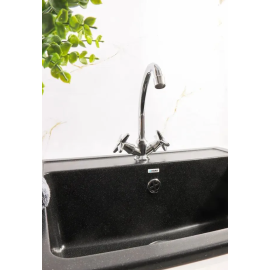 Смеситель для мойки, латунь 003-01 brass, Варианты: смеситель 003-01 brass, изображение 5