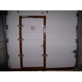 Комплект для врезки калитки, окрашенный в цвет ворот, изображение 3