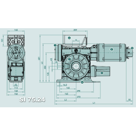 Электропривод SI 75.15-55,00 NES NHK WS900 GfG.31