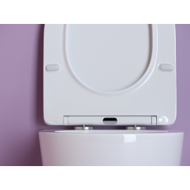 Подвесной унитаз Uno Rimless CN11001, изображение 7