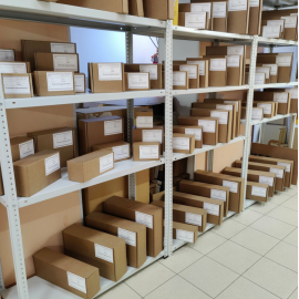 Самосборный короб 90х40х40, Т-21, Марка картона: Т21, Цвет: бурый, изображение 9