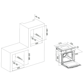 Встраиваемый духовой шкаф Oasis D-MTB