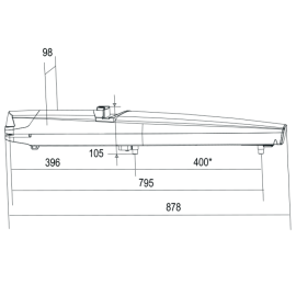 Комплект автоматики KIT KIT SURF 250 BR низкое напряжение 36 В - бесщеточный, изображение 2