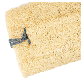 Массажная мочалка с органическим мылом "КОЗЬЕ МОЛОКО"