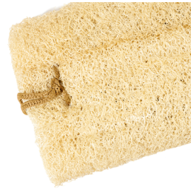 Массажная мочалка с органическим мылом "МЕДОВО-ВАНИЛЬНАЯ"