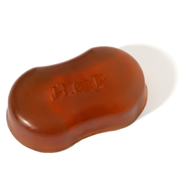 Мыло органическое "МЕДОВО-ВАНИЛЬНОЕ" (запасной блок для мочалки)