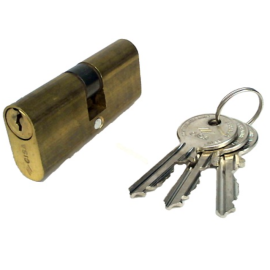 Овальный цилиндр 73 мм (28х45) латунь, изображение 3