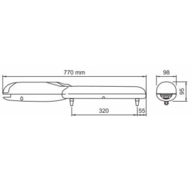 Привод для распашных ворот WG4024, изображение 3