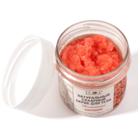 Скраб для тела сахарный "ШИПОВНИК" увлажняющий