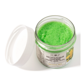 Скраб для тела солевой "ЧИСТОТЕЛ, МЁД"