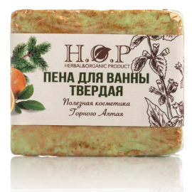 Твердая пена для ванны "ХВОЯ/АПЕЛЬСИН"