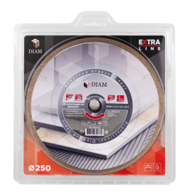 Алмазный диск КЕРАМОГРАНИТ-ST GRAPHITE Ø250x1,2x10x25,4, изображение 3