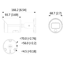 IP-камера Dahua DH-IPC-HFW2239SP-SA-LED-0280B, изображение 8