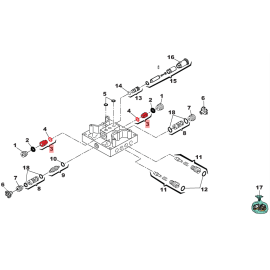 Клапан всасывающий с пружиной FAAC 4404065, изображение 5