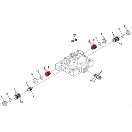 Клапан всасывающий с пружиной FAAC 4404065, изображение 4