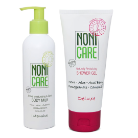 Набор для тела - Увлажняющий крем 200 мл, Гель для душа гранат 200 мл, изображение 3