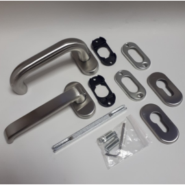 Ручка для врезной правой калитки секционных ворот, DH25134R, изображение 2