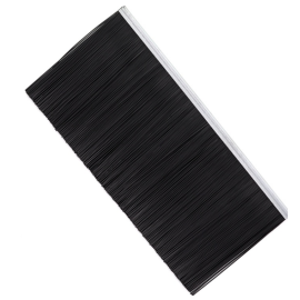 Щетка полосовая 2500*145*8, Высота ворса: 137, Цвет: черный, изображение 2