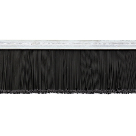 Щетка полосовая 2500*50*8, Высота ворса: 42, Цвет: черный, изображение 3