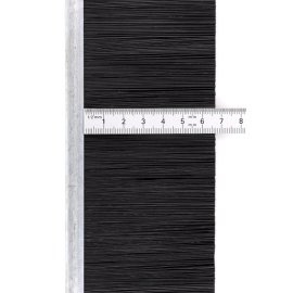 Щетка полосовая 2500*75*8, Высота ворса: 67, Цвет: черный, изображение 3