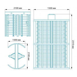 Турникет полноростовой РСТ 1200, изображение 7