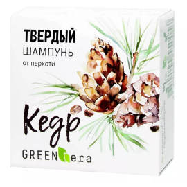 Твёрдый шампунь GreenEra Кедр