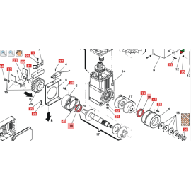 Уплотнительное кольцо вала FAAC 7093185 для привода 884 MC 3PH, изображение 3