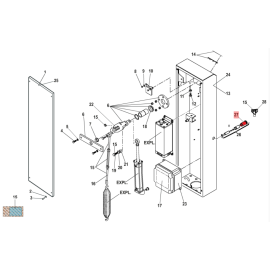 Цилиндр замка разблокировки 7128035, изображение 2