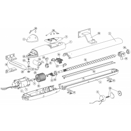 Электродвигатель с катушкой ASW.5007-F, изображение 3