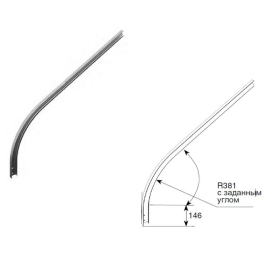Изгиб R381 с заданным углом 60 градусов, SPV.1112, изображение 2