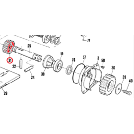 Шестерня передаточная PMDRC3.46102, изображение 3