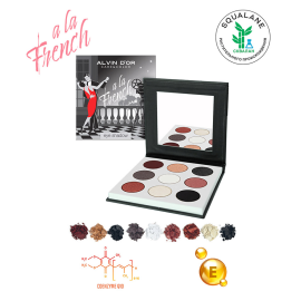 Тени для век "Черно-белое кино в стиле ретро" A La French, изображение 3