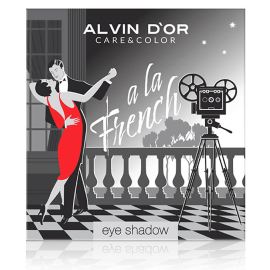 Тени для век "Черно-белое кино в стиле ретро" A La French, изображение 5