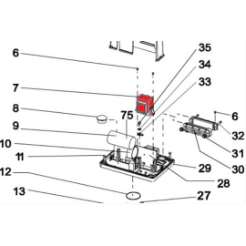 Трансформатор для платы 780 D, 7501365, изображение 4