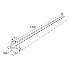 Вал пустотелый 25018/M, изображение 2