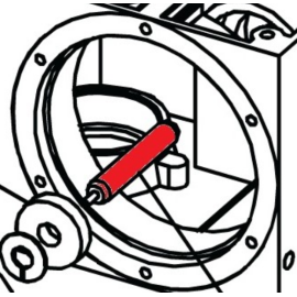 Вал разблокиратора 7182765, изображение 4