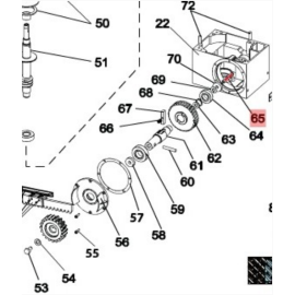 Вал разблокиратора 7182765, изображение 5