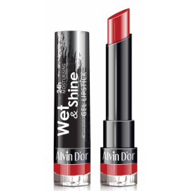 Помада для губ гелевая Wet & Shine, Цвет: красно-коричневый